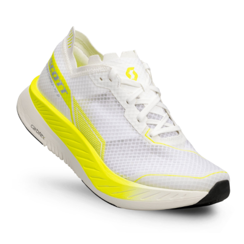 SCOTT - Shoe Men's Speed Carbon RC 2 - White / Safety Yellow